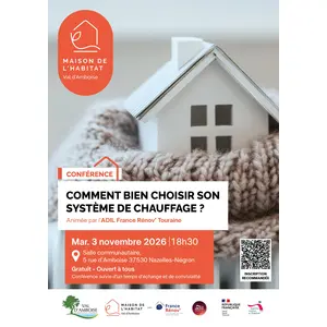 Conférence "Comment bien choisir son sysème de chauffage ?"