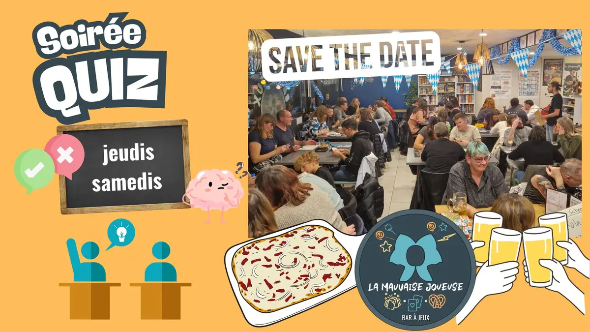 Soirées QUIZ au Bar à Jeux de Haguenau