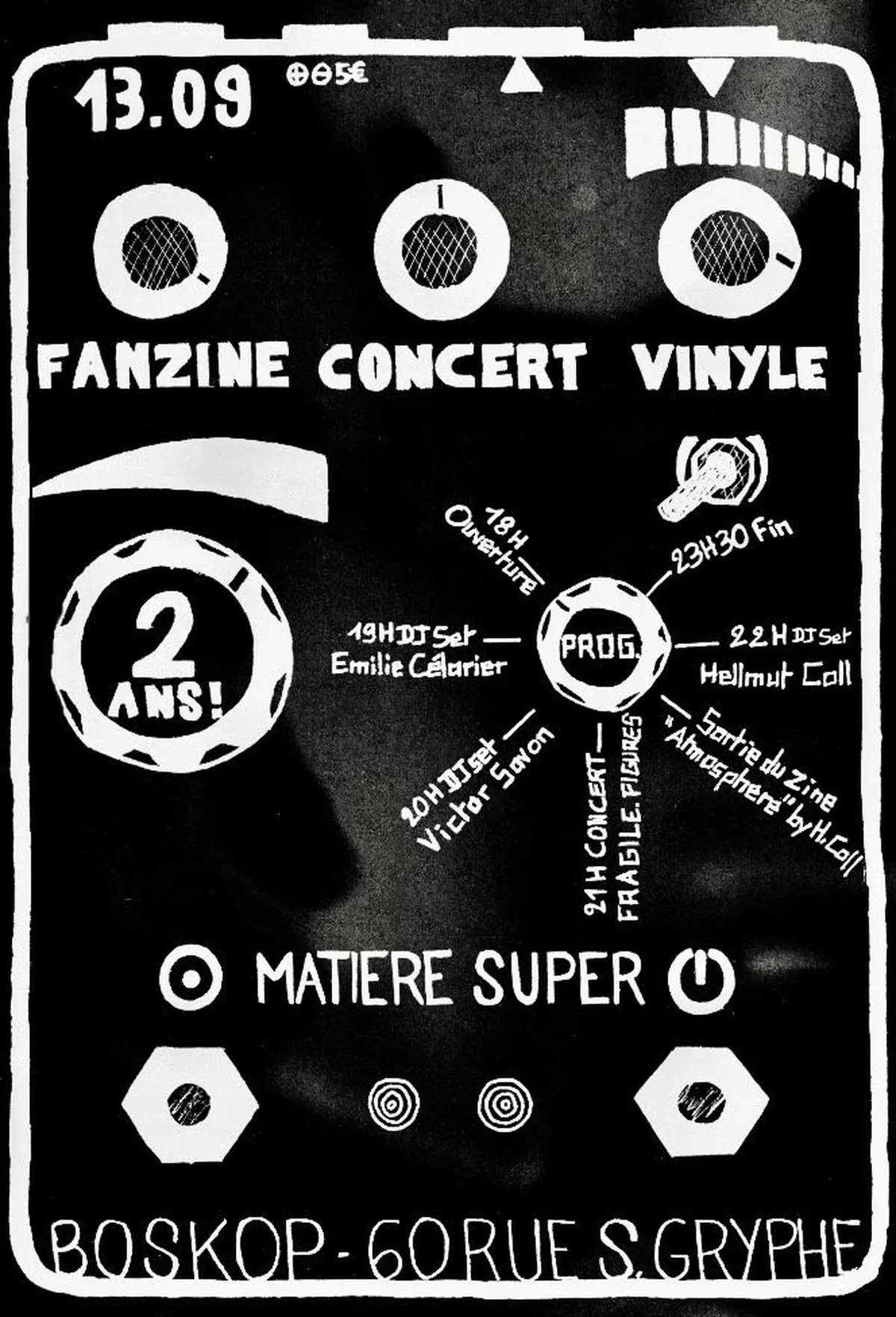 Anniversaire des 2 ans du label MATIERE SUPER