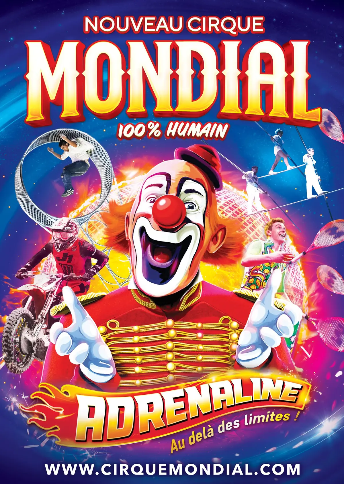 Cirque mondial adrénaline