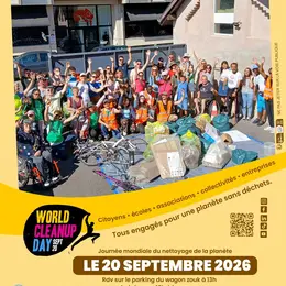 World Cleanup Day - Cleanwalk à La Grenze