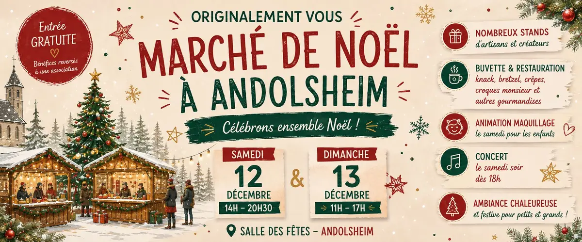 Marché de Noël Andolsheim