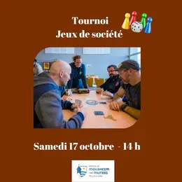 Tournoi de jeux de société 