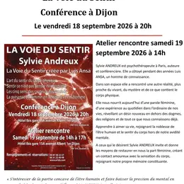 conférence de la Voie du Sentir