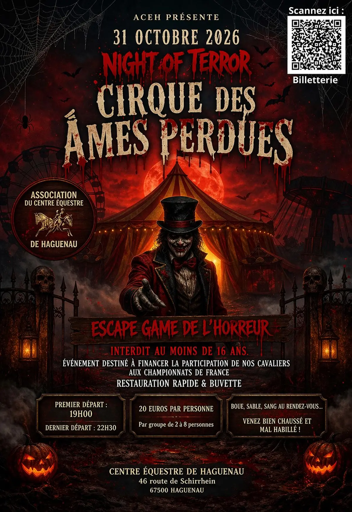 Escape Game / Cirque des Âmes Perdues