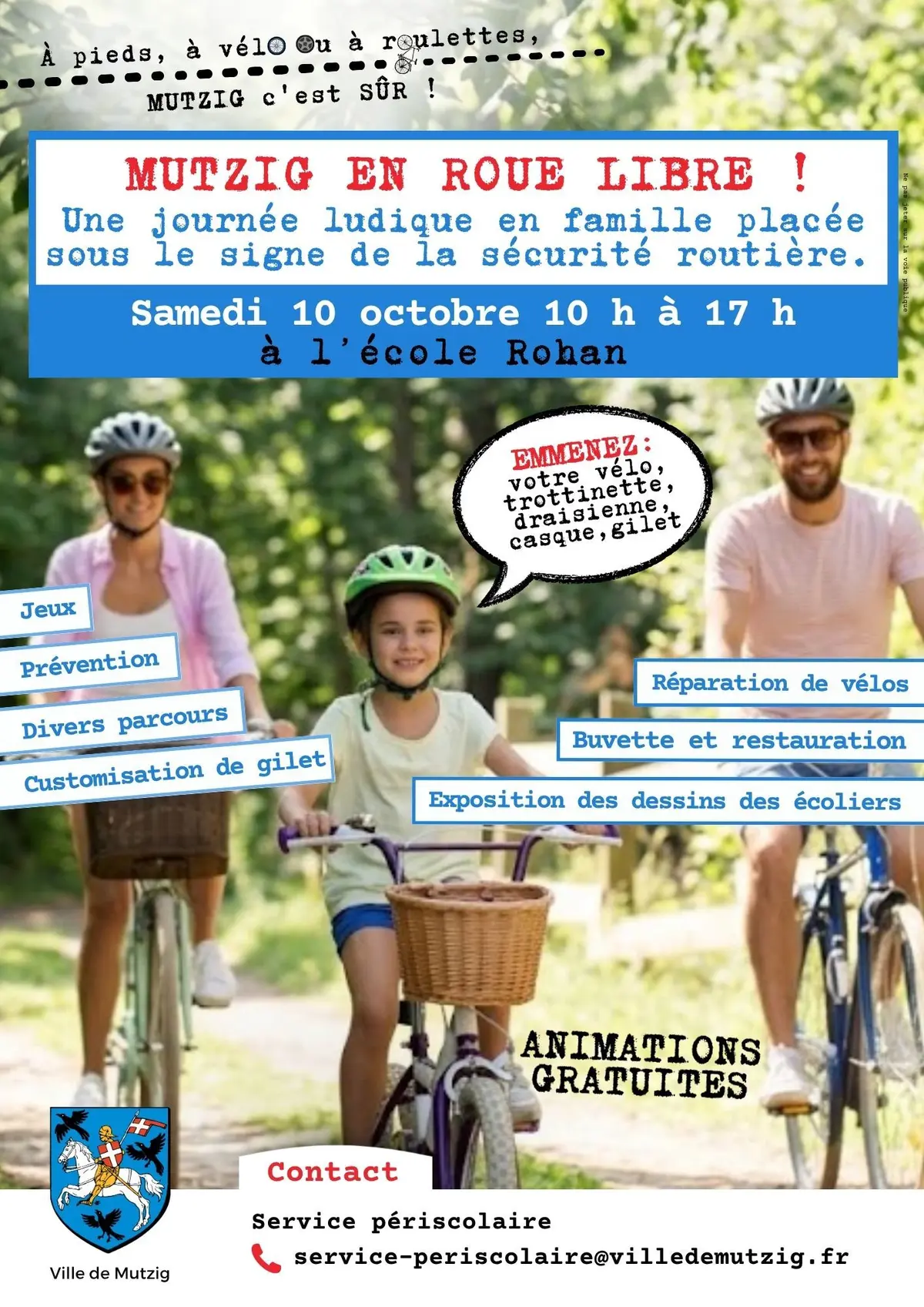 Mutzig en roue libre - Journée ludique en famille