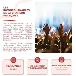 Les incontournables de la chanson française