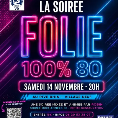 Soirée années 80