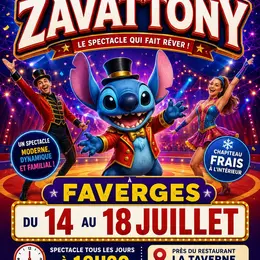 spectacles Cirque faverges 
