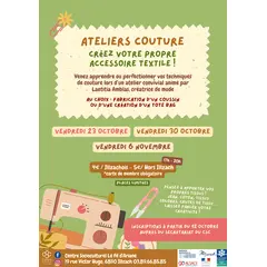 Ateliers couture : créez votre propre accessoire textile