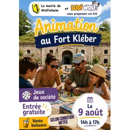 Jeux de société au Fort Kléber