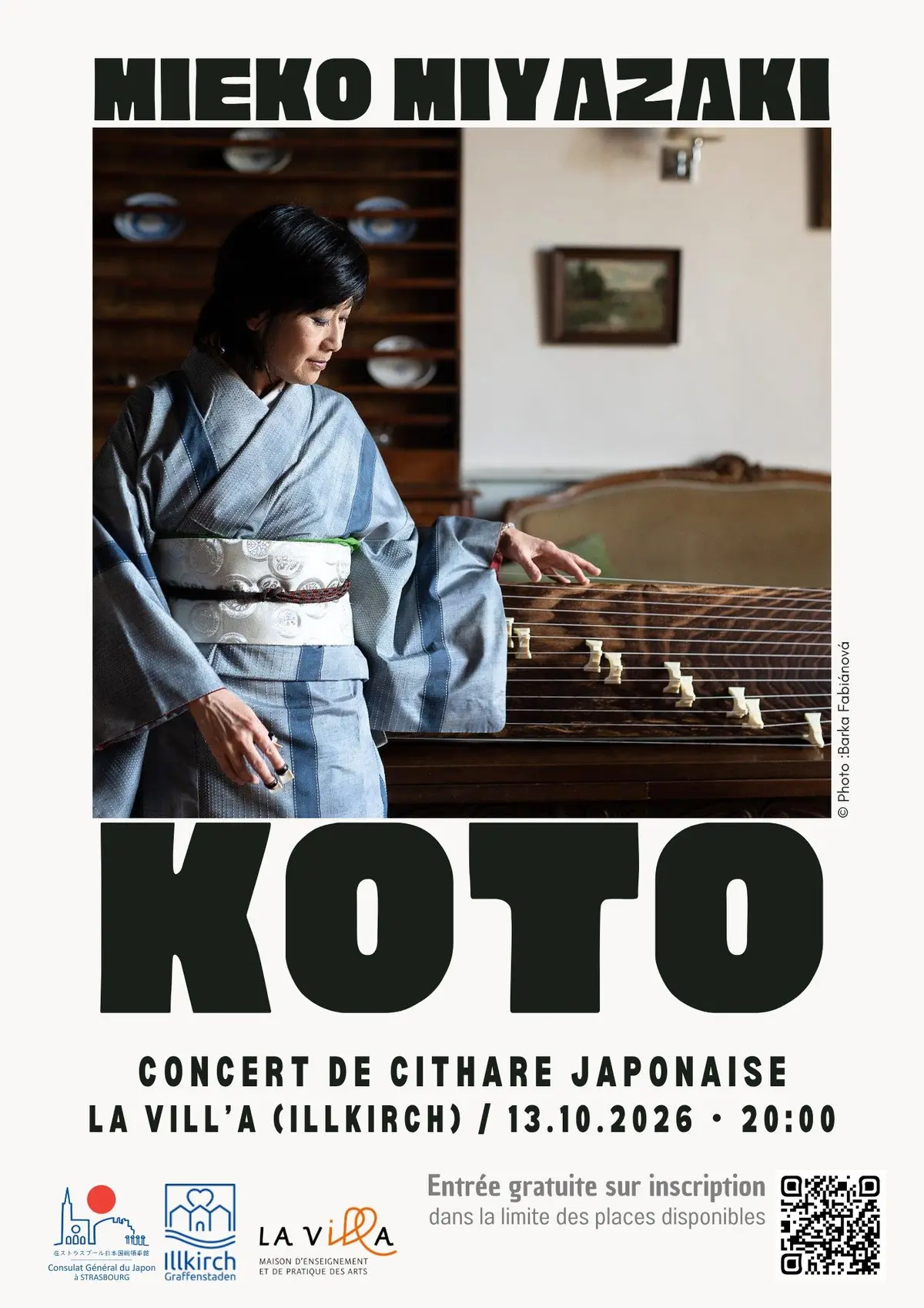 Koto : concert de cithare japonaise