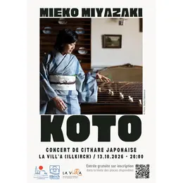 Koto : concert de cithare japonaise