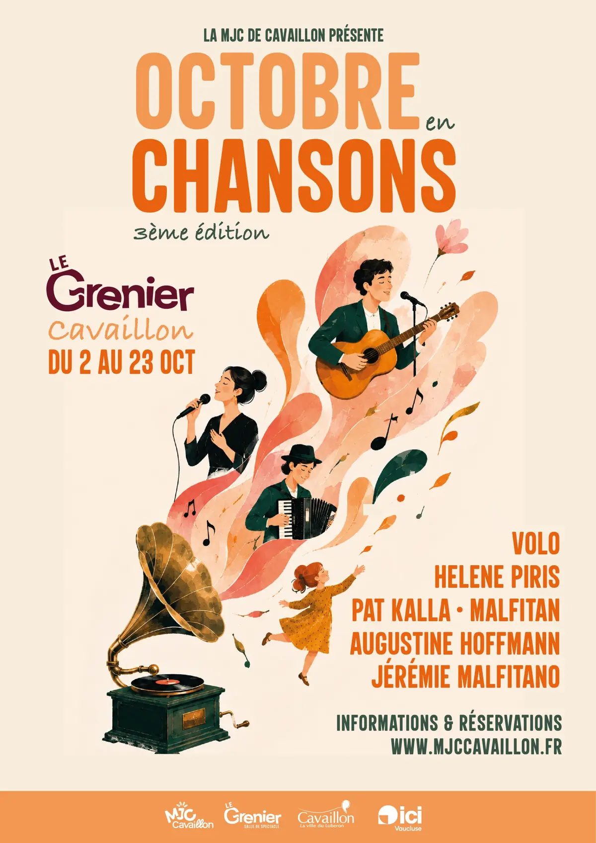 Octobre en Chansons