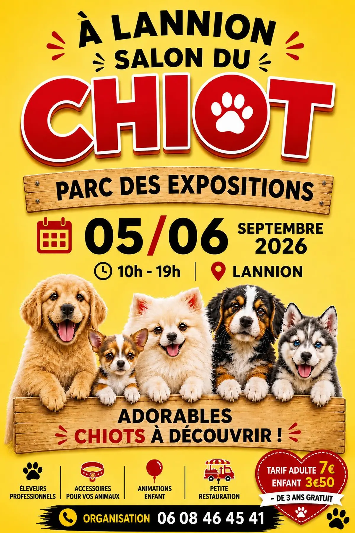 Salon du Chiot Lannion 2026