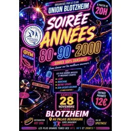 Soirée année 80/90/2000