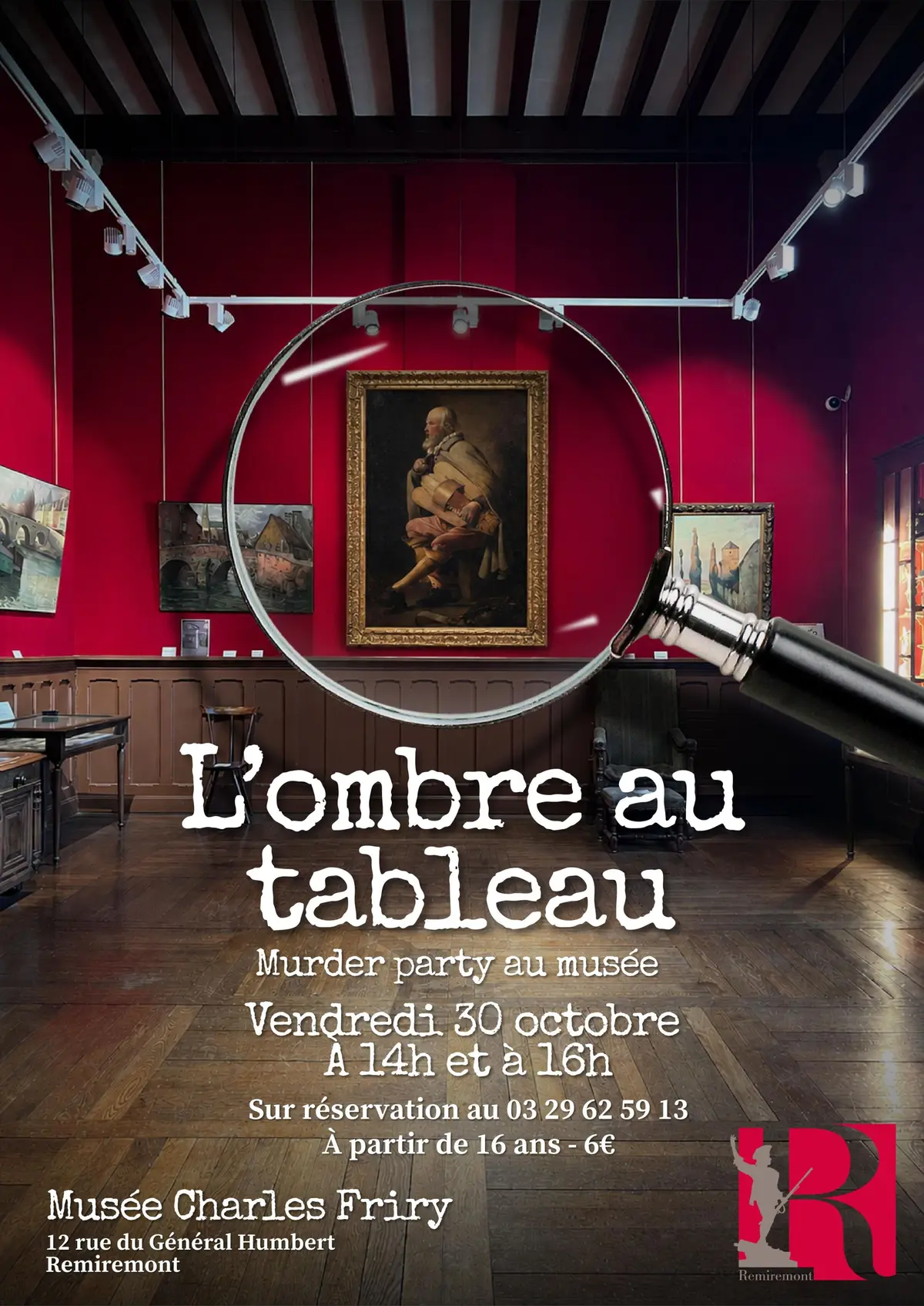 Murder Party : L'ombre au tableau