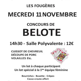 Concours de Belote