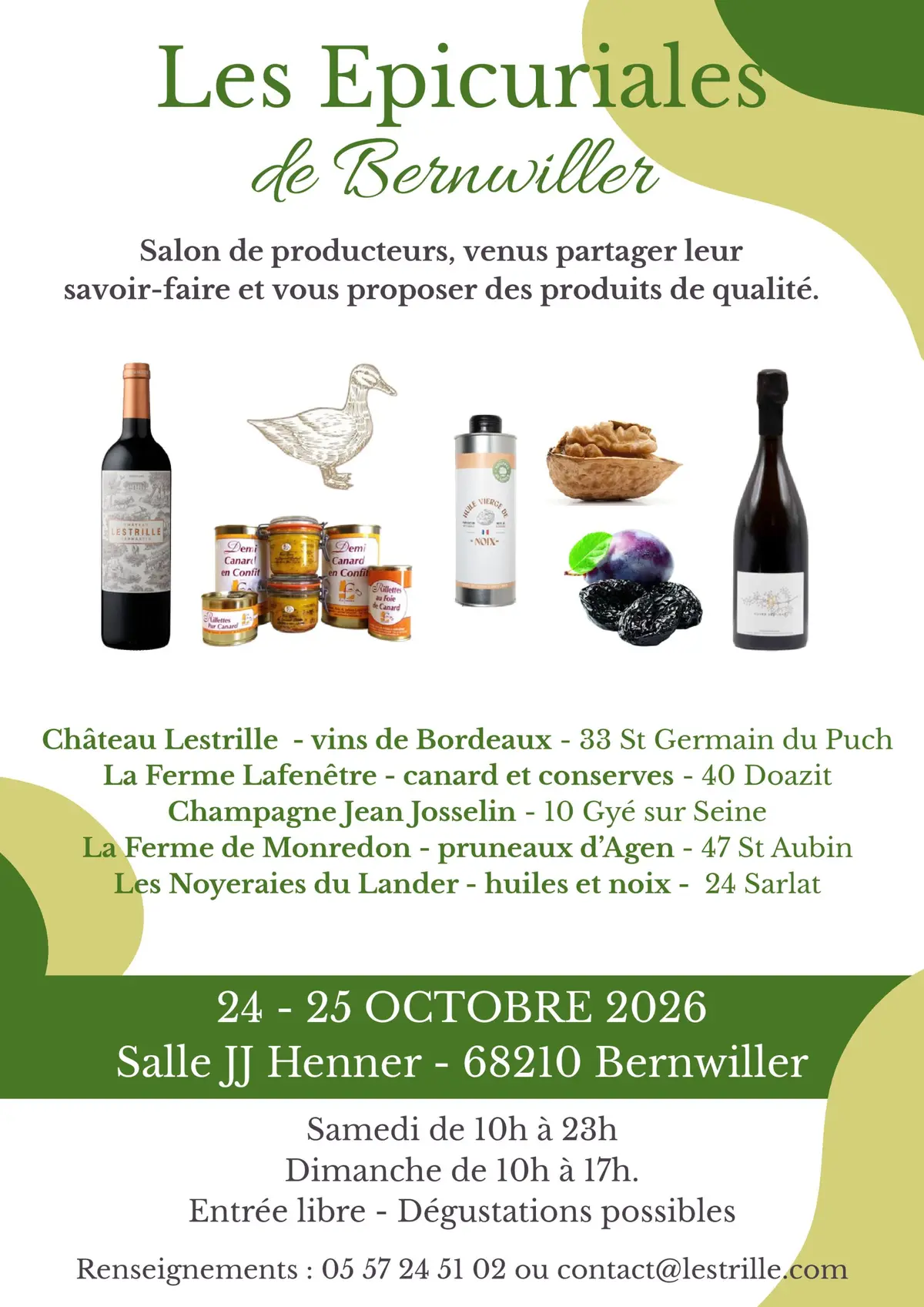 Les Epicuriales de Bernwiller