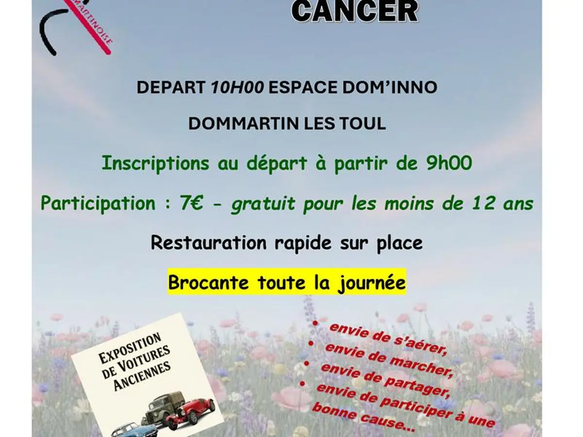 Ca marche contre le cancer