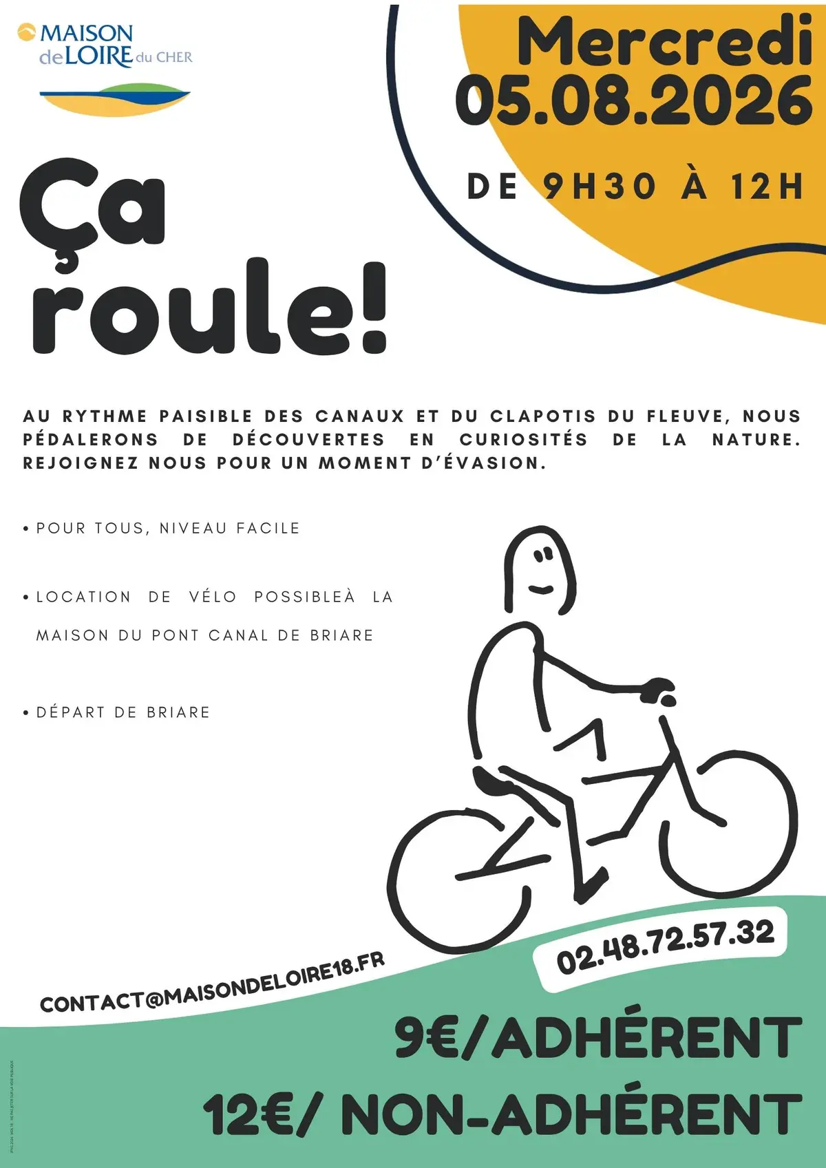 Ça roule ! Sortie vélo