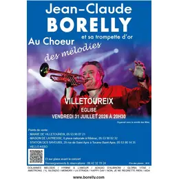 Jean-Claude Borelly et sa Trompette d'Or à Villetoureix