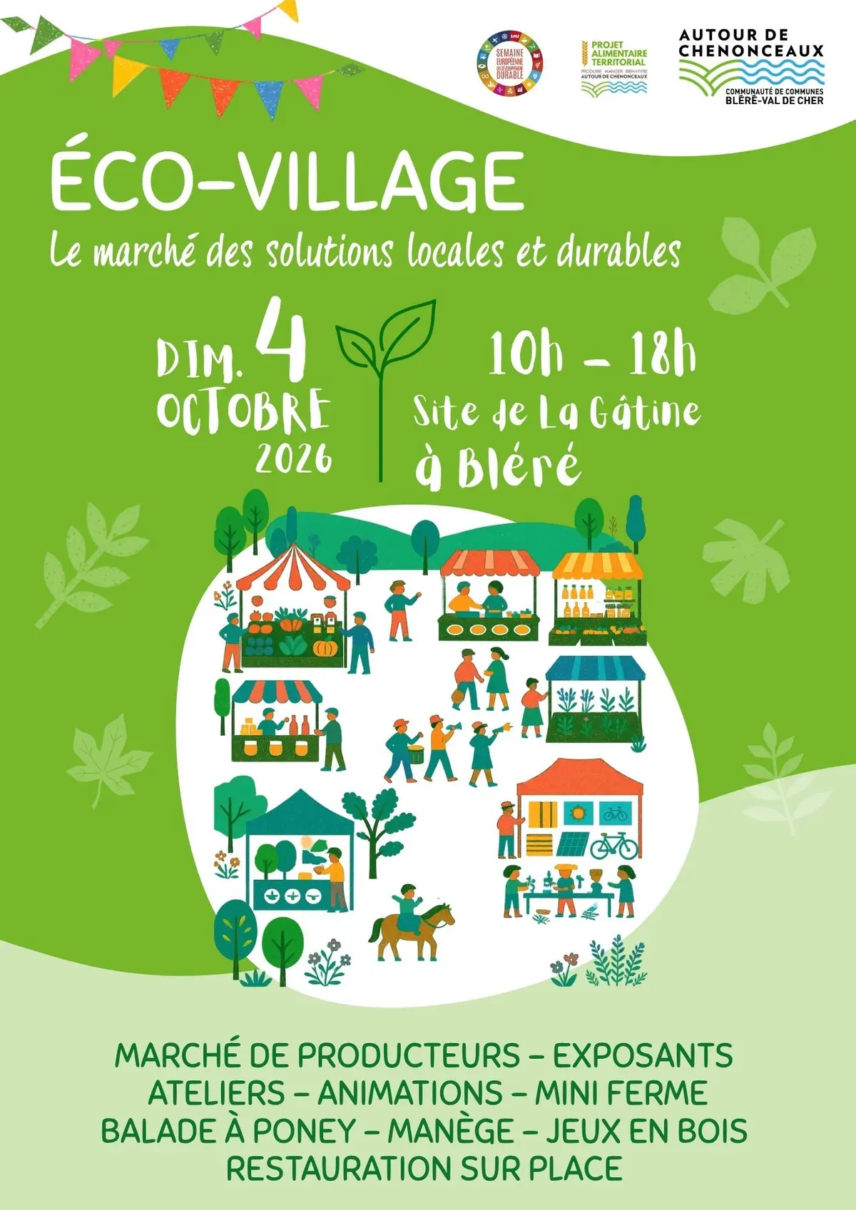 Éco-Village, le marché des solutions locales et durables