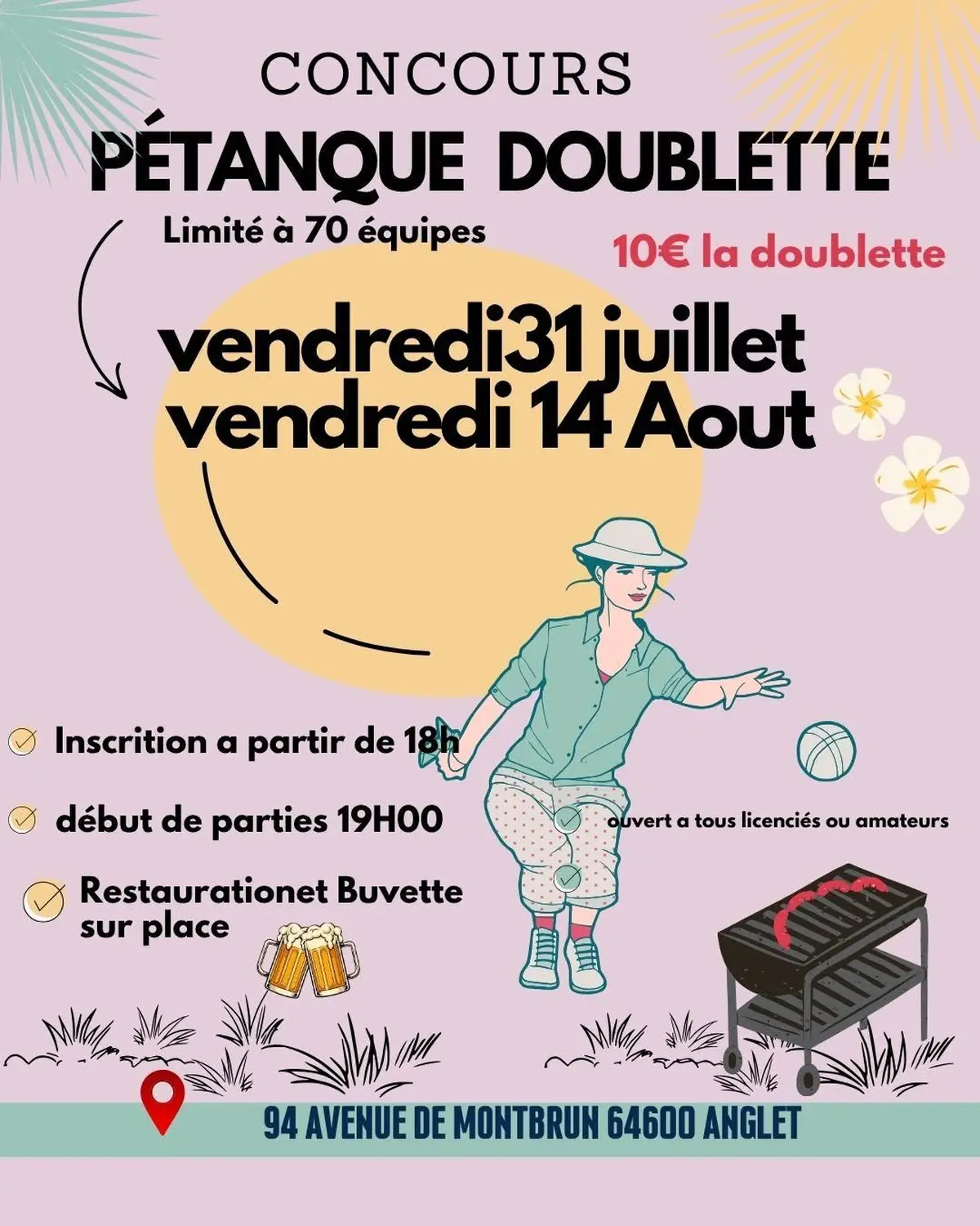 Concours de Pétanque