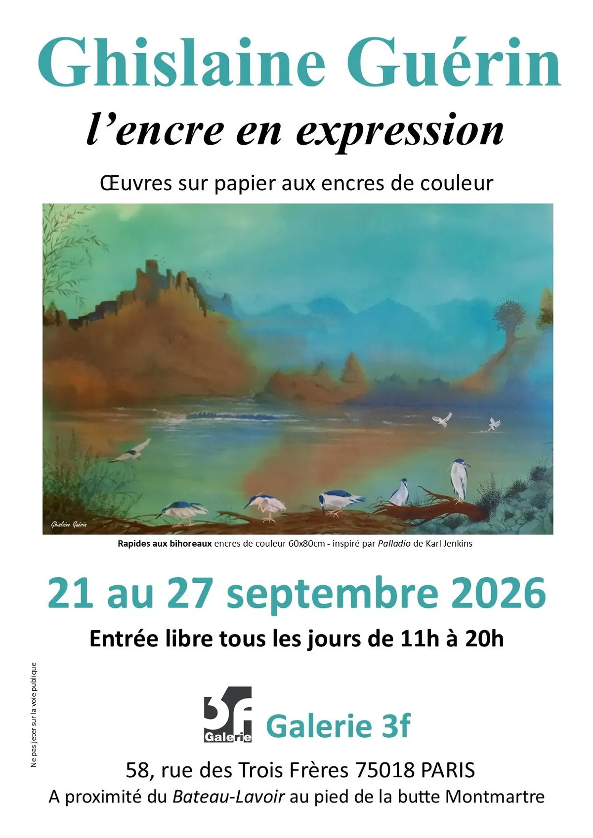 Ghislaine Guérin L'encre en expression