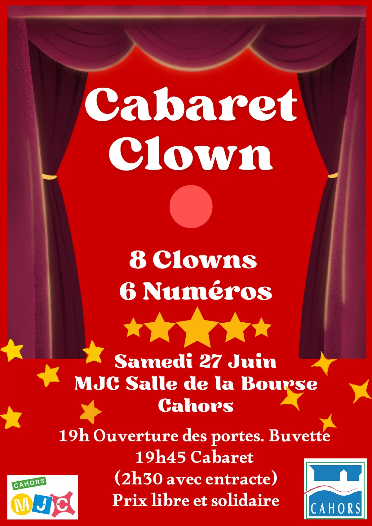 Cabaret Clown à la MJC de Cahors