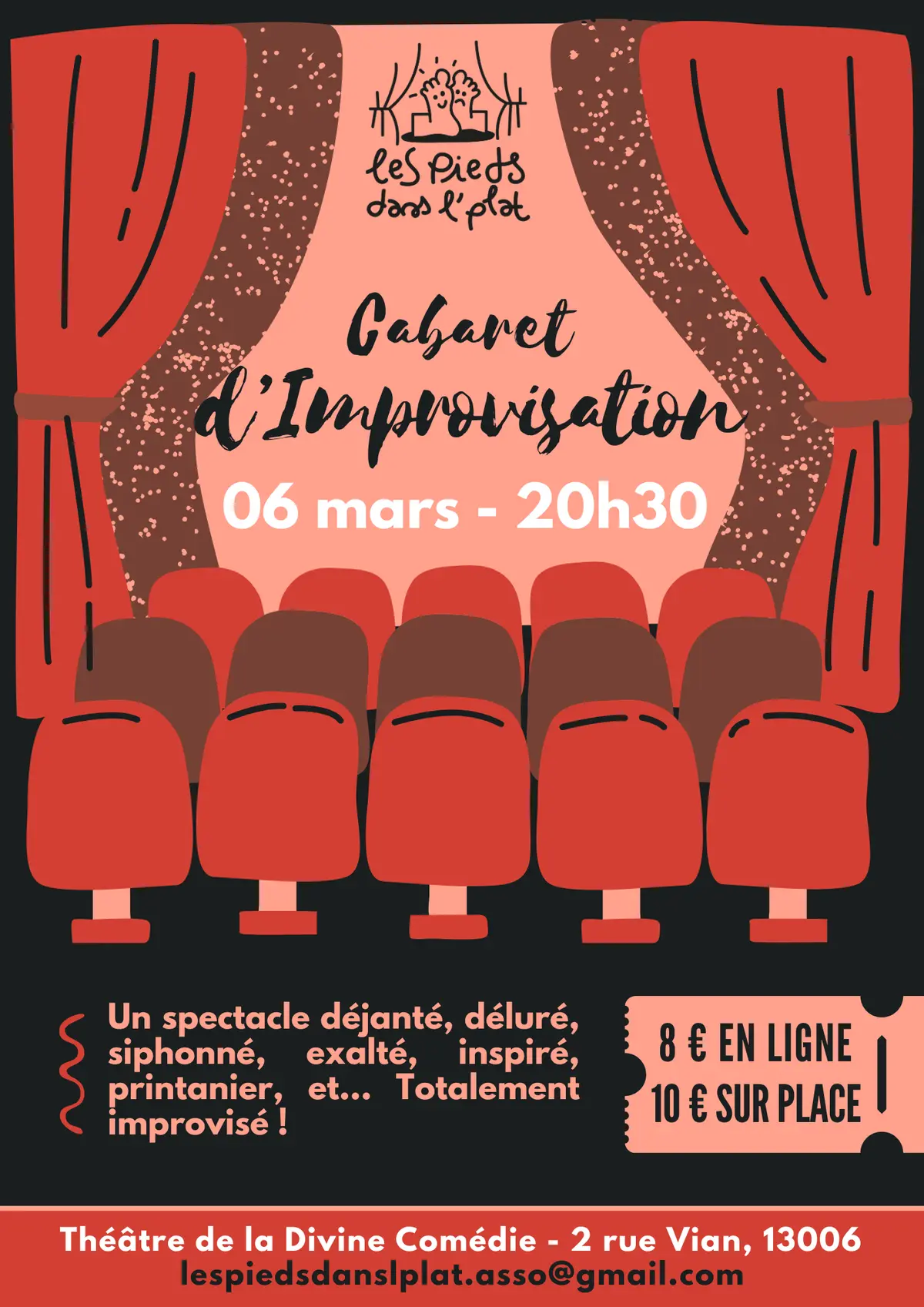 Cabaret d'improvisation des Pieds Dans L'Plat !