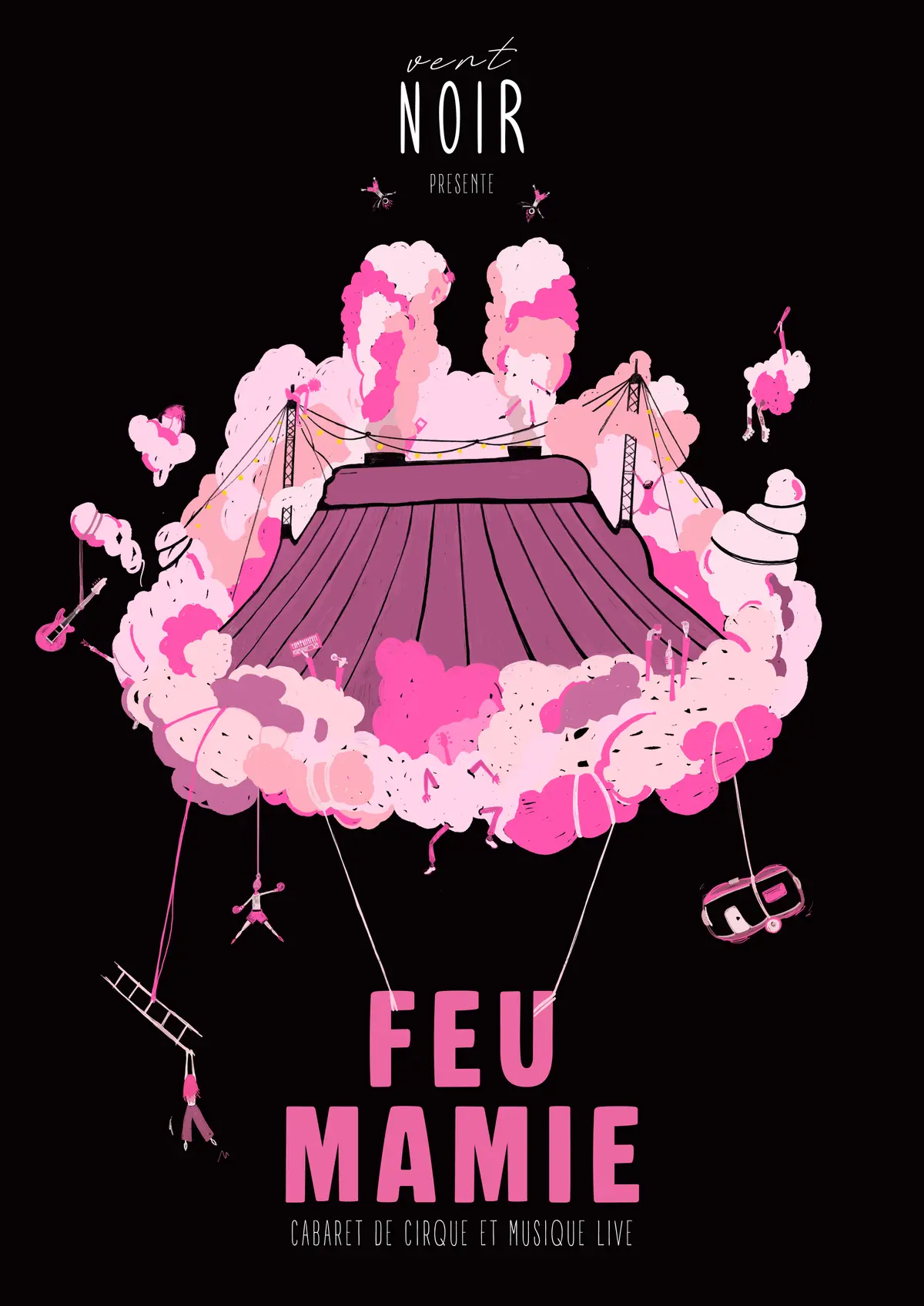 Cabaret de cirque et musique live : Feu mamie