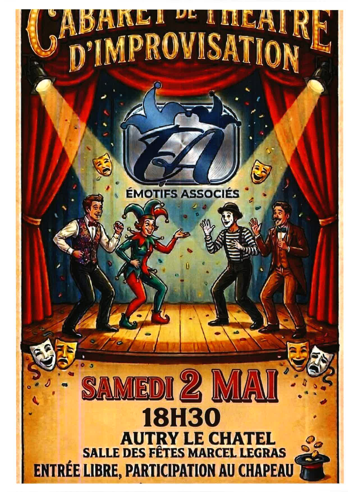Cabaret de théâtre d'improvisation