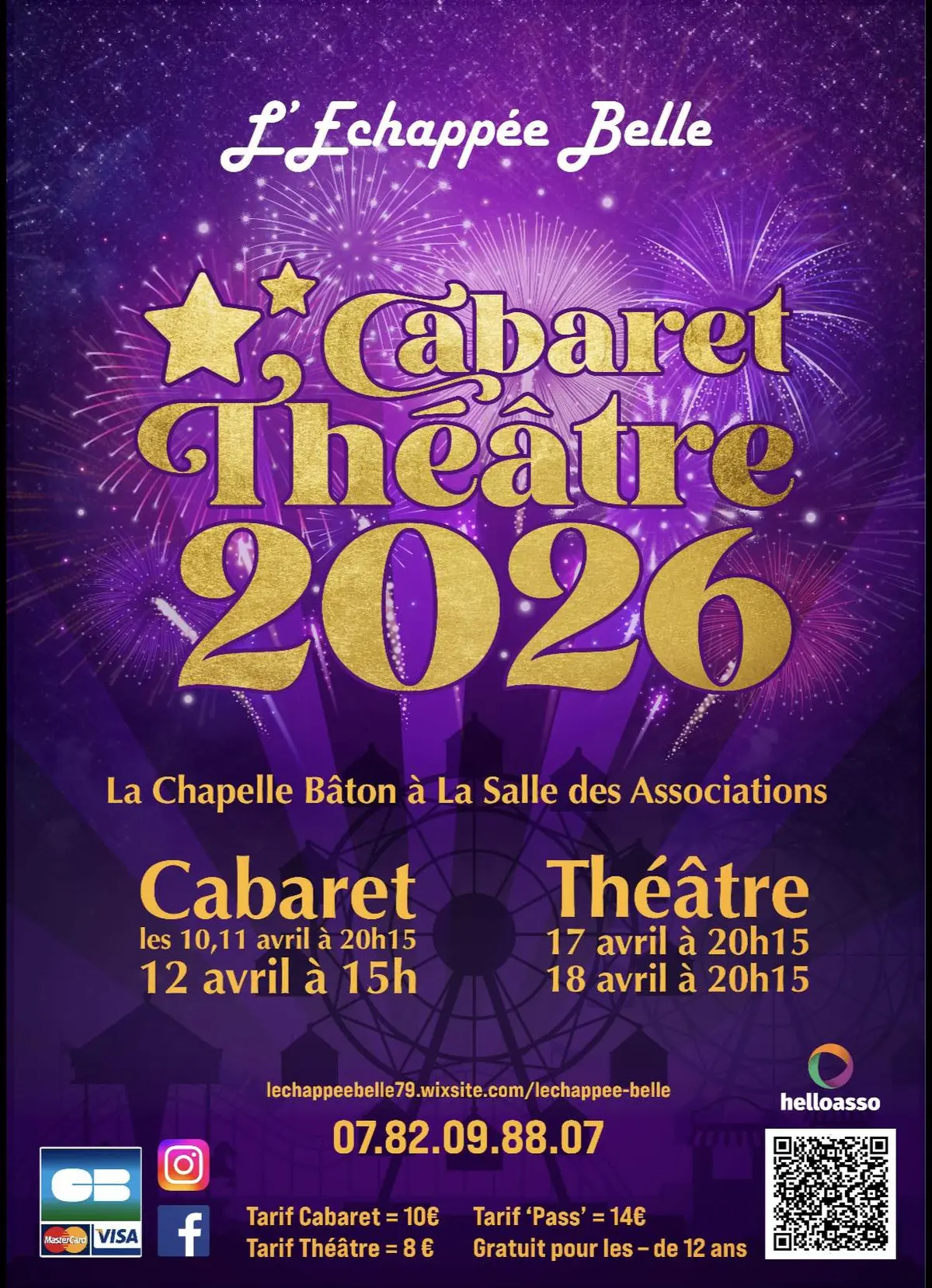 Cabaret et théatre 2026