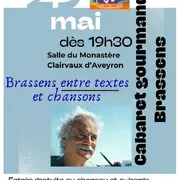 Cabaret Gourmand Brassens