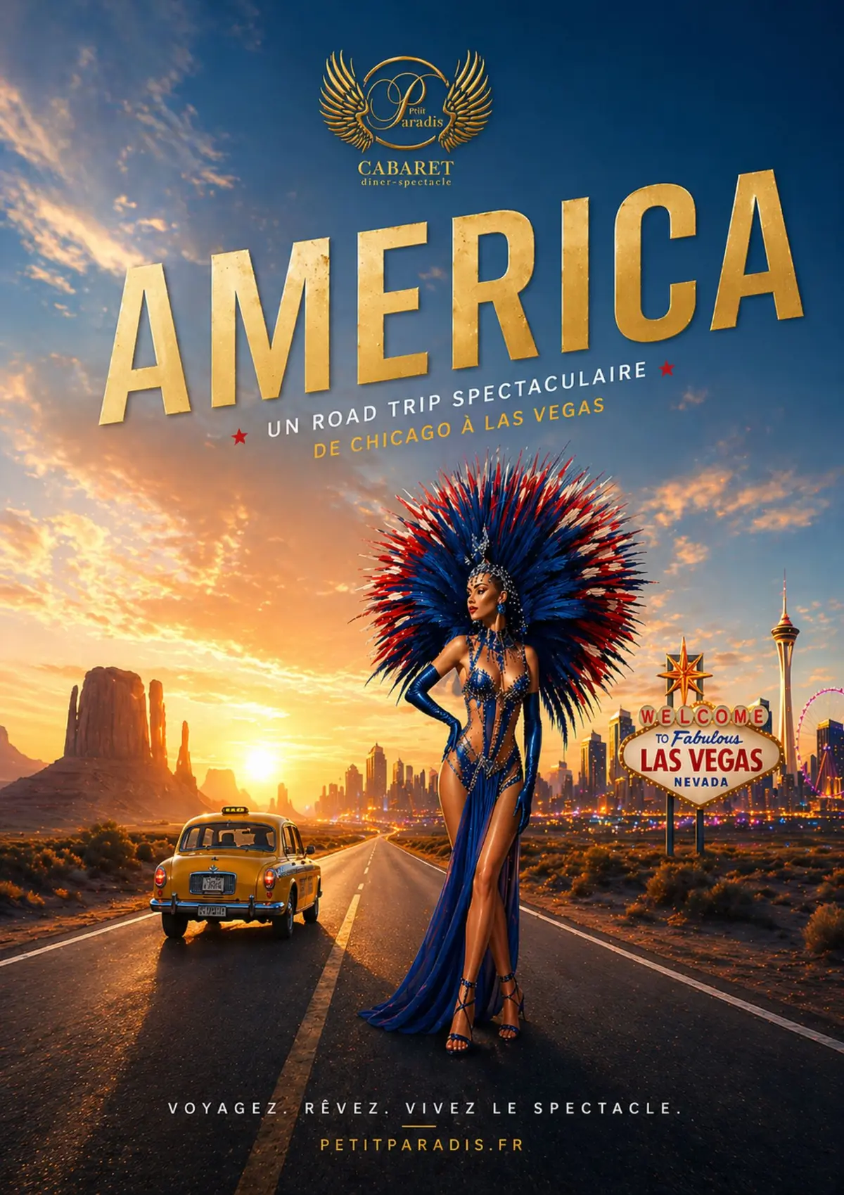 Cabaret Le Petit Paradis : America - Programme Octobre