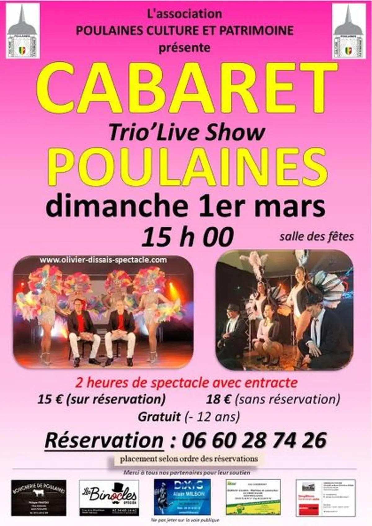 Cabaret Trio'Live Show