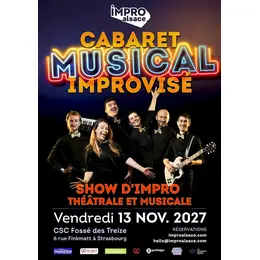 Show d'IMPRO Alsace : Cabaret Musical Improvisé
