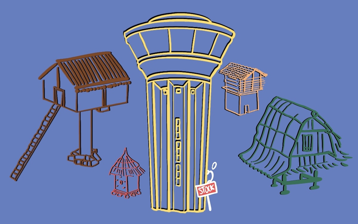 Cache-cache du stock - Expostion STOCK