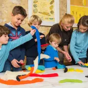 Cadre de laine & Animaux à la Ferme de Gally de St-Cyr-l'Ecole