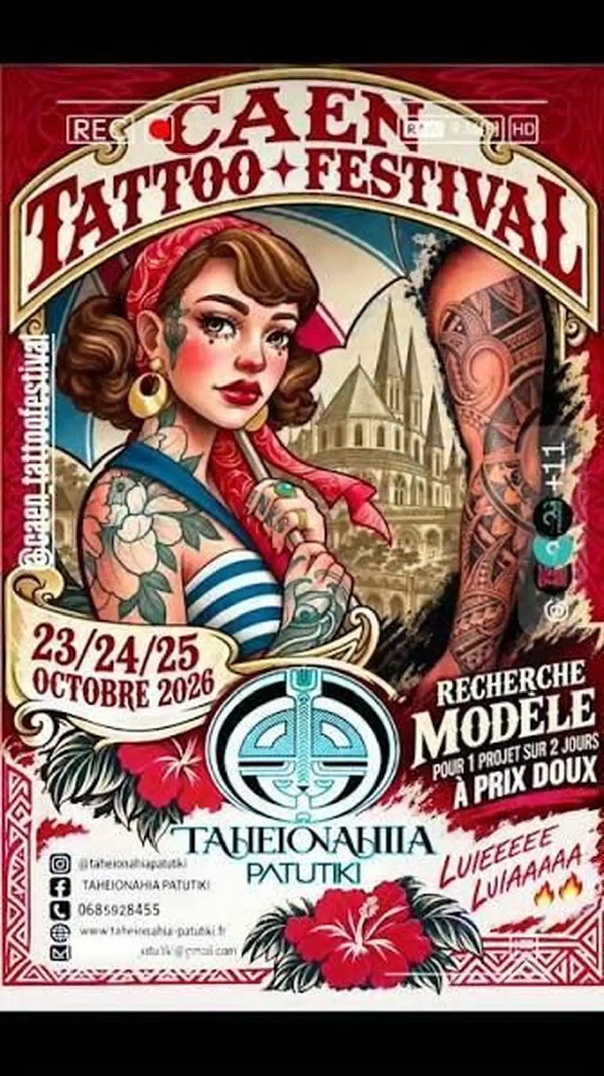 Caen Tattoo Festival 2026 : plus de 450 tatoueurs, des shows et trois jours de fête