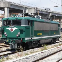 Train historique vintage Chambéry - Aix-les-Bains - La Roche-sur-Foron 