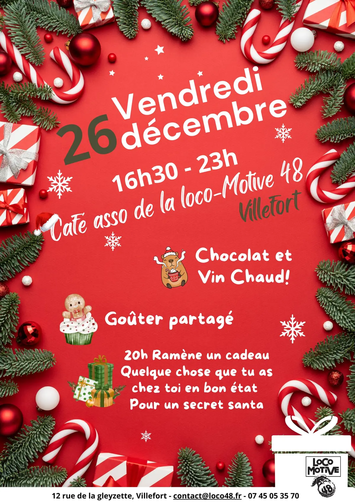 Café Asso De La Loco-Motive 48