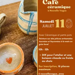 Café céramique à Nouvelle Vague