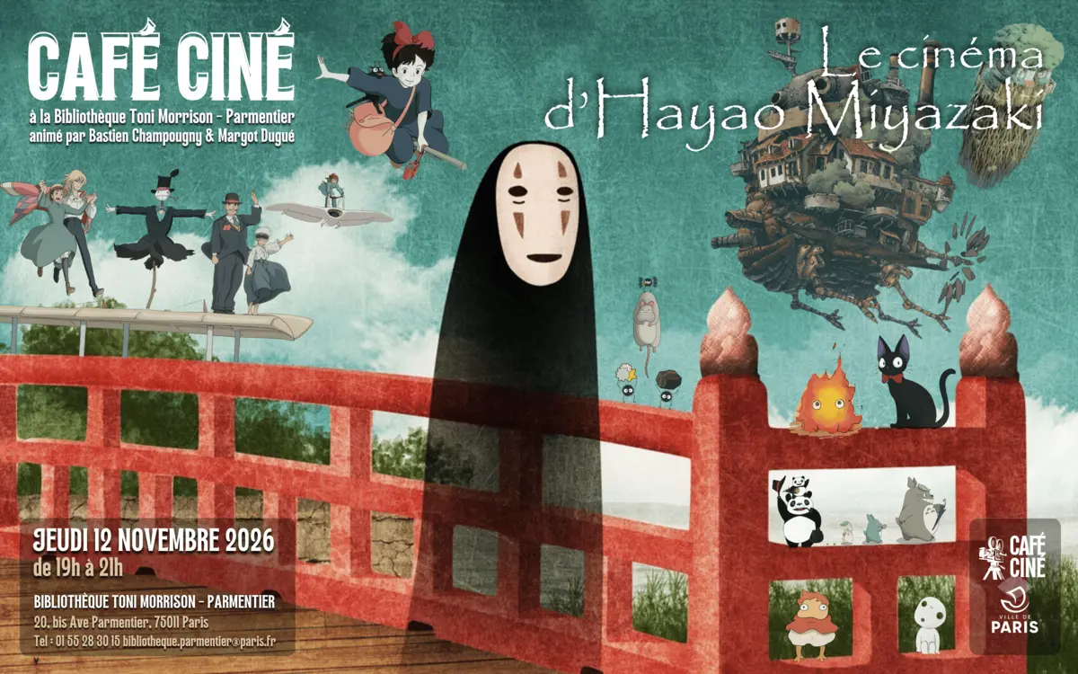 Café ciné : le cinéma d’Hayao miyazaki