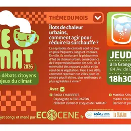 Café Climat Écocène: Îlots de chaleur urbains, comment agir pour réduire la surchauffe ?