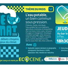 Café climat : L'eau potable, un bien commun sous pression