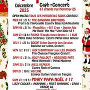 Café Concert au Pinky Bar