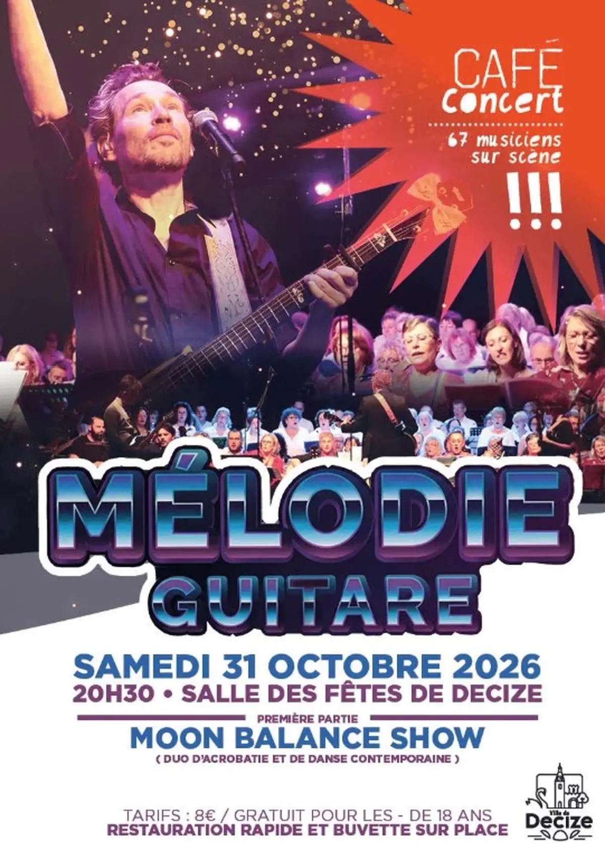 Café concert : Mélodie guitare