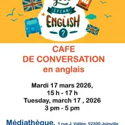 Café de conversation en anglais